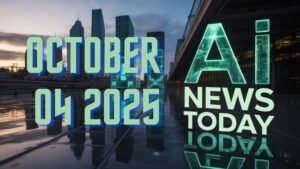 AI News Daily — USA Saturday October 4 2025