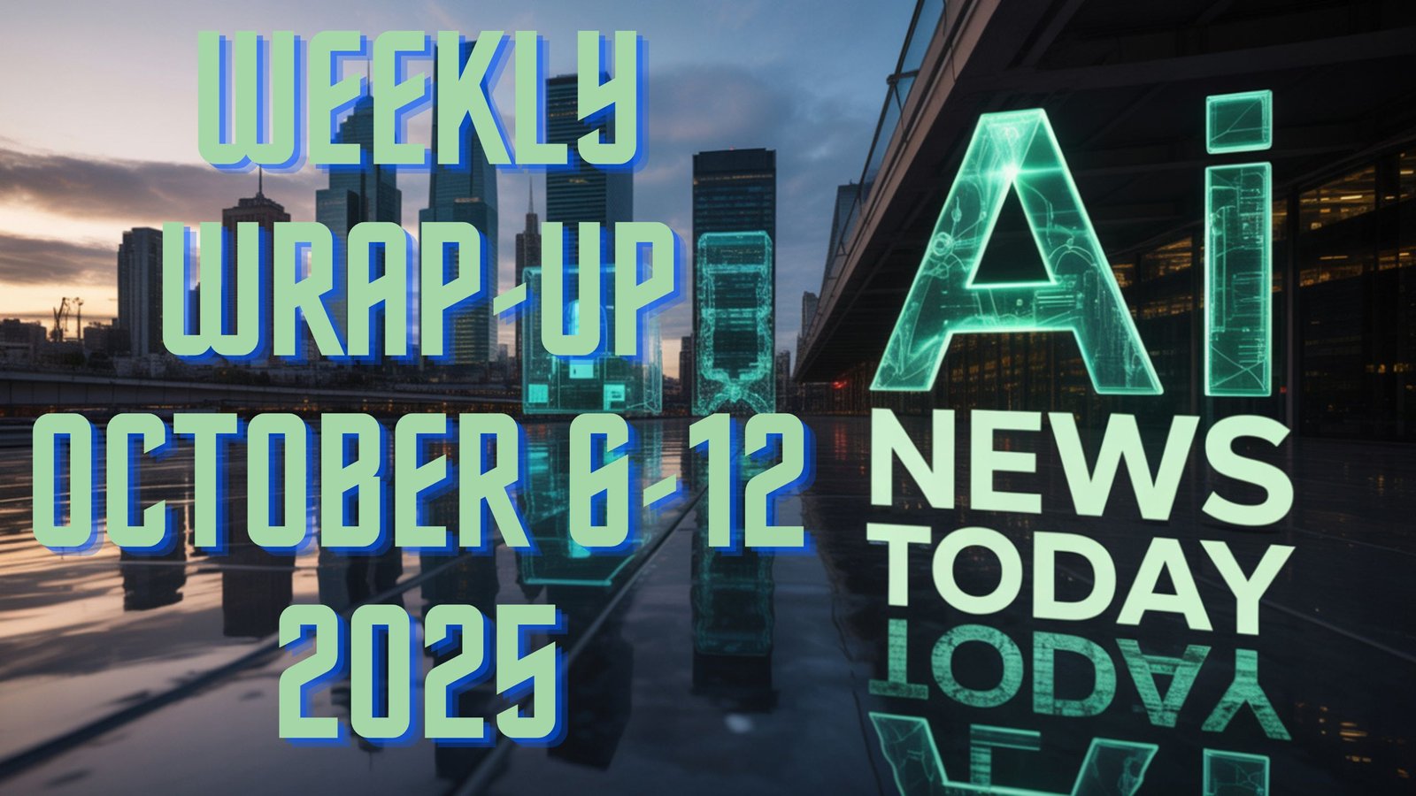 AI News Weekly Wrap-Up USA October 6–12 2025