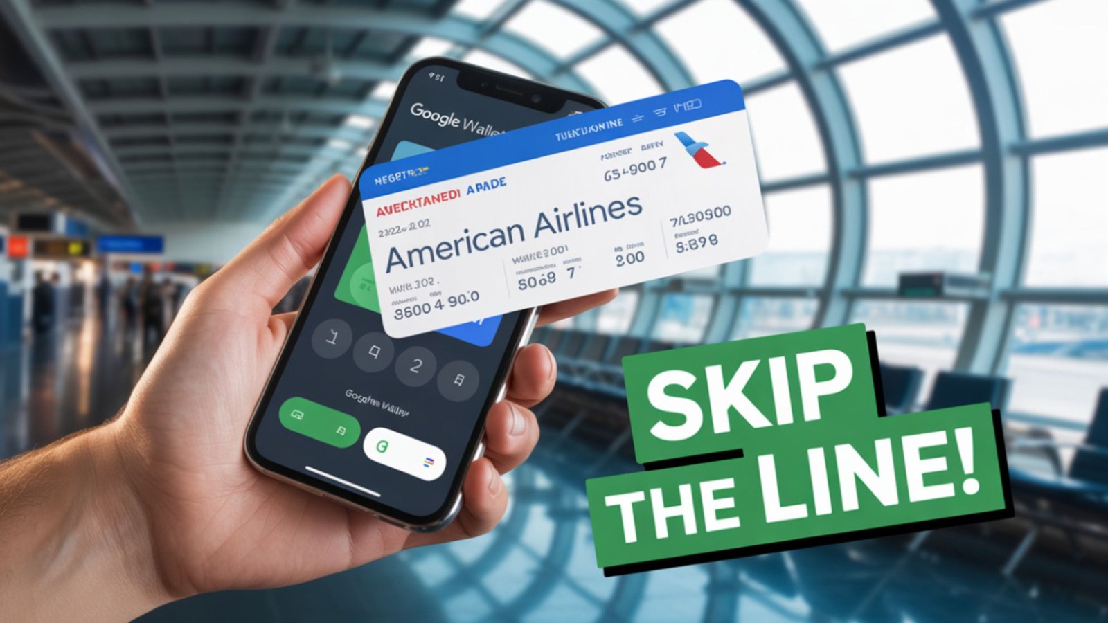 American Airlines Now Finally Supports Google Wallet for Boarding Passes American Airlines Now Finally Supports Google Wallet for Boarding Passes