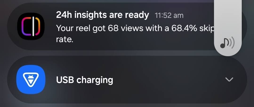 Instagram Reels Skip Rate