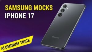 Samsung users mock Apple iPhone 17
