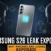 Samsung Galaxy S26 Leak 1TB Storage