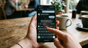Auto correct showing in android mobile