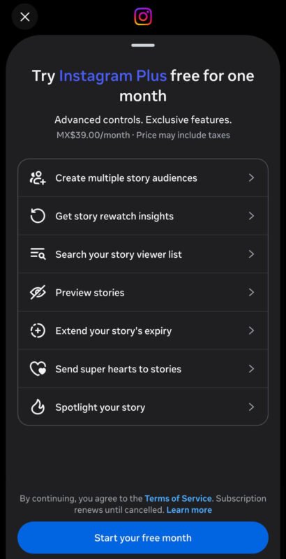 Create Multiple Story with Instagram Plus