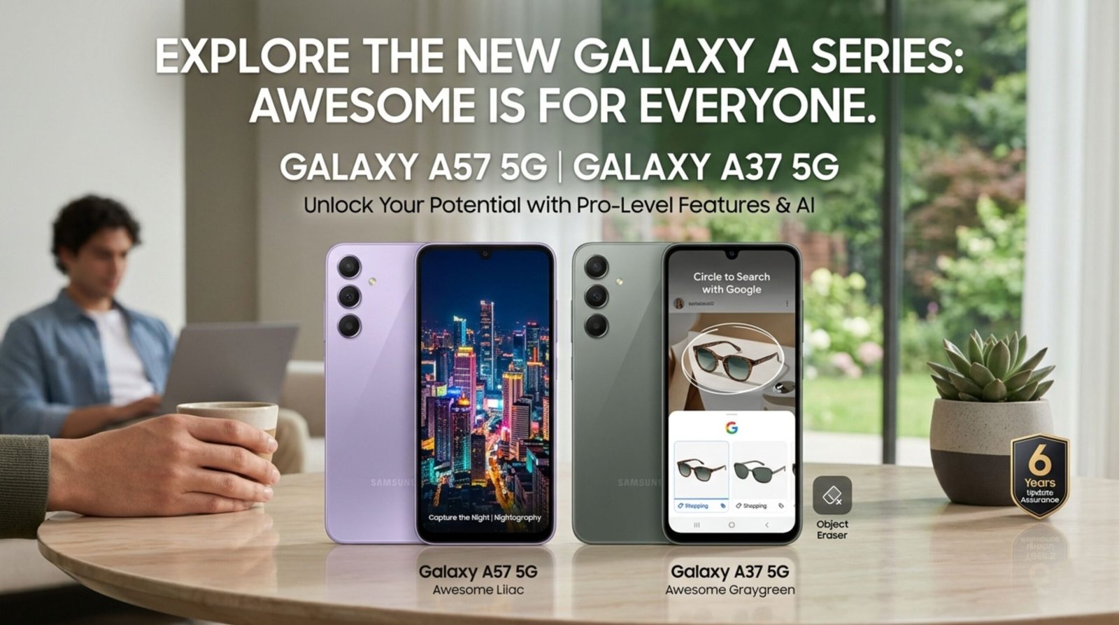 Samsung Galaxy A57 and A37 scaled Samsung Galaxy A57 and A37