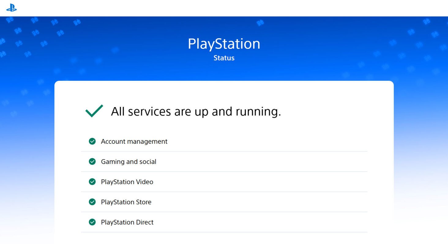 Sony PSN Up Again