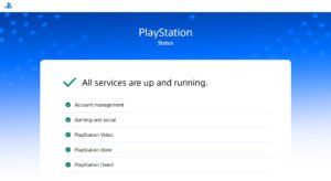 Sony PSN Up Again