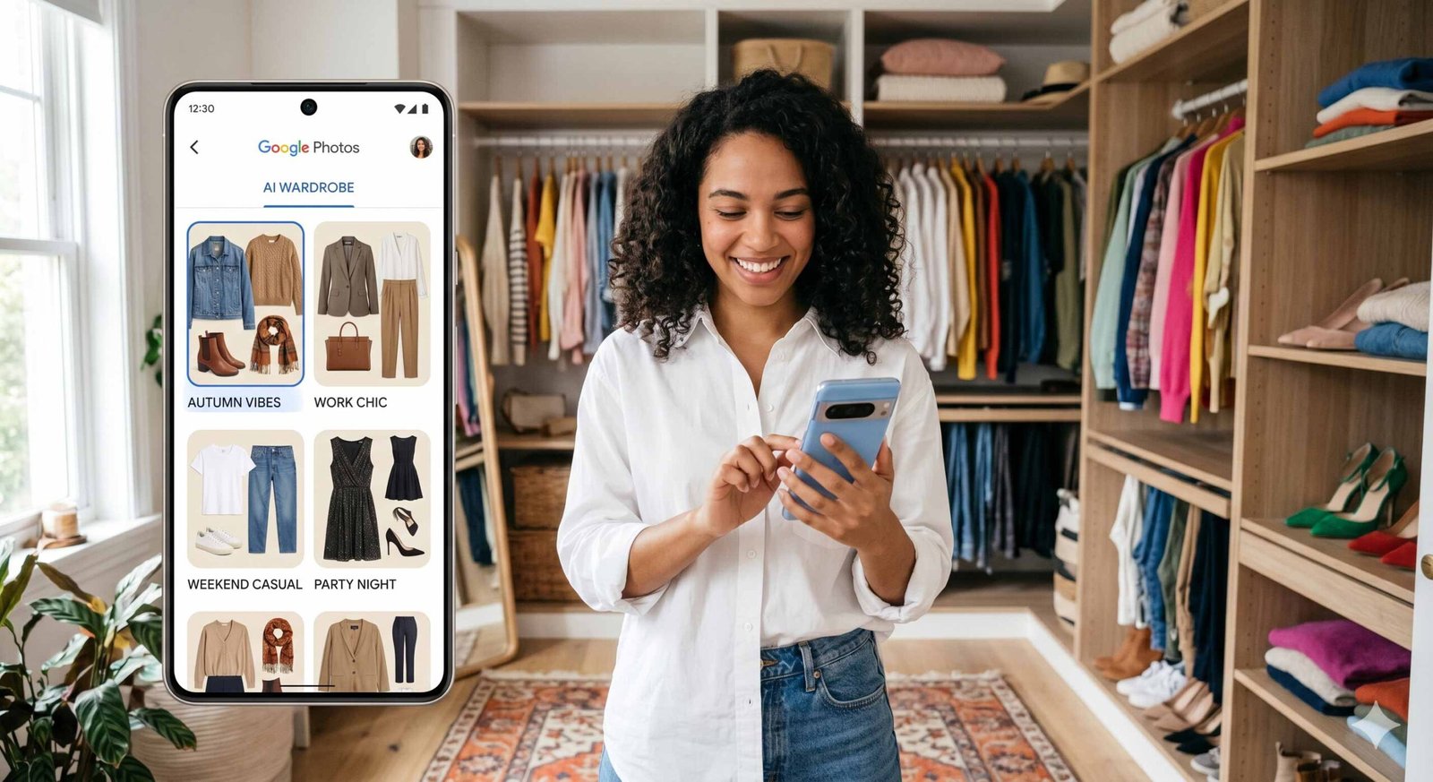 Google Photos AI Wardrobe