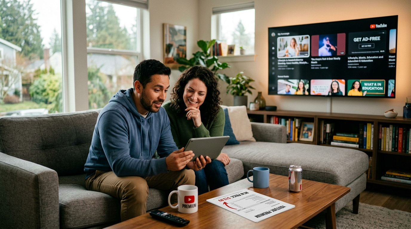 Youtube Price plan premium