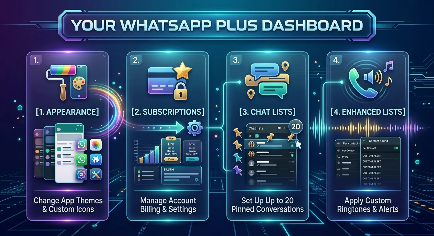 Dashboard for whatsapp plus Dashboard for whatsapp plus
