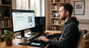 Free QR Code using Google Chrome