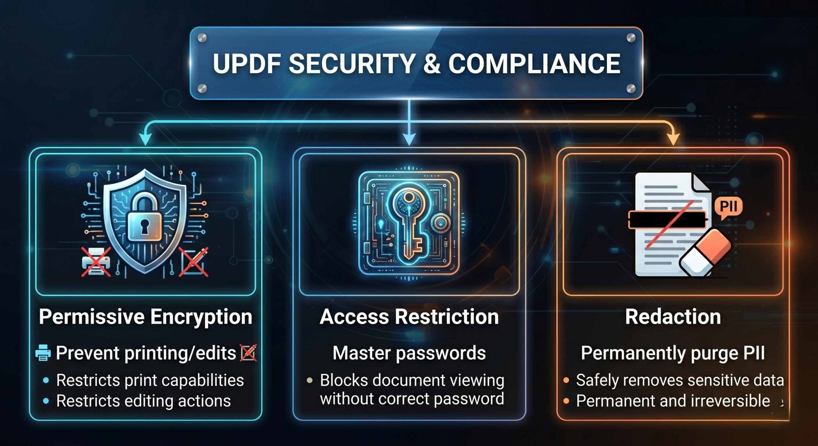 UPDF AI PDF Editor Security and Compliance
