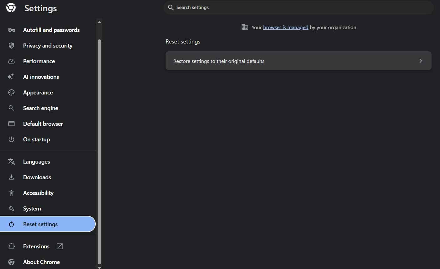 Reset Google Chrome Reset Google Chrome