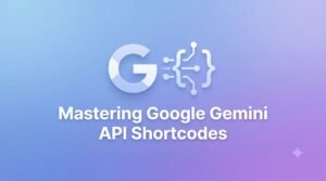 All Google Gemini Api Shortcode list