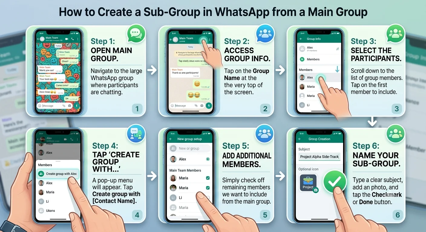 Create group in whatsapp Create group in whatsapp