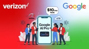 Get Google AI Pro for Five People Verizon Perk