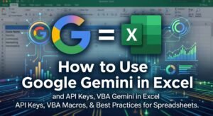 Google Gemini in Microsoft Excel