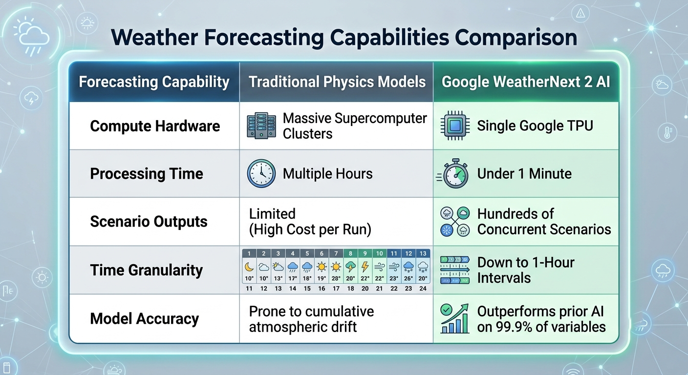 Google Weather Forecase Comparison Google Weather Forecase Comparison