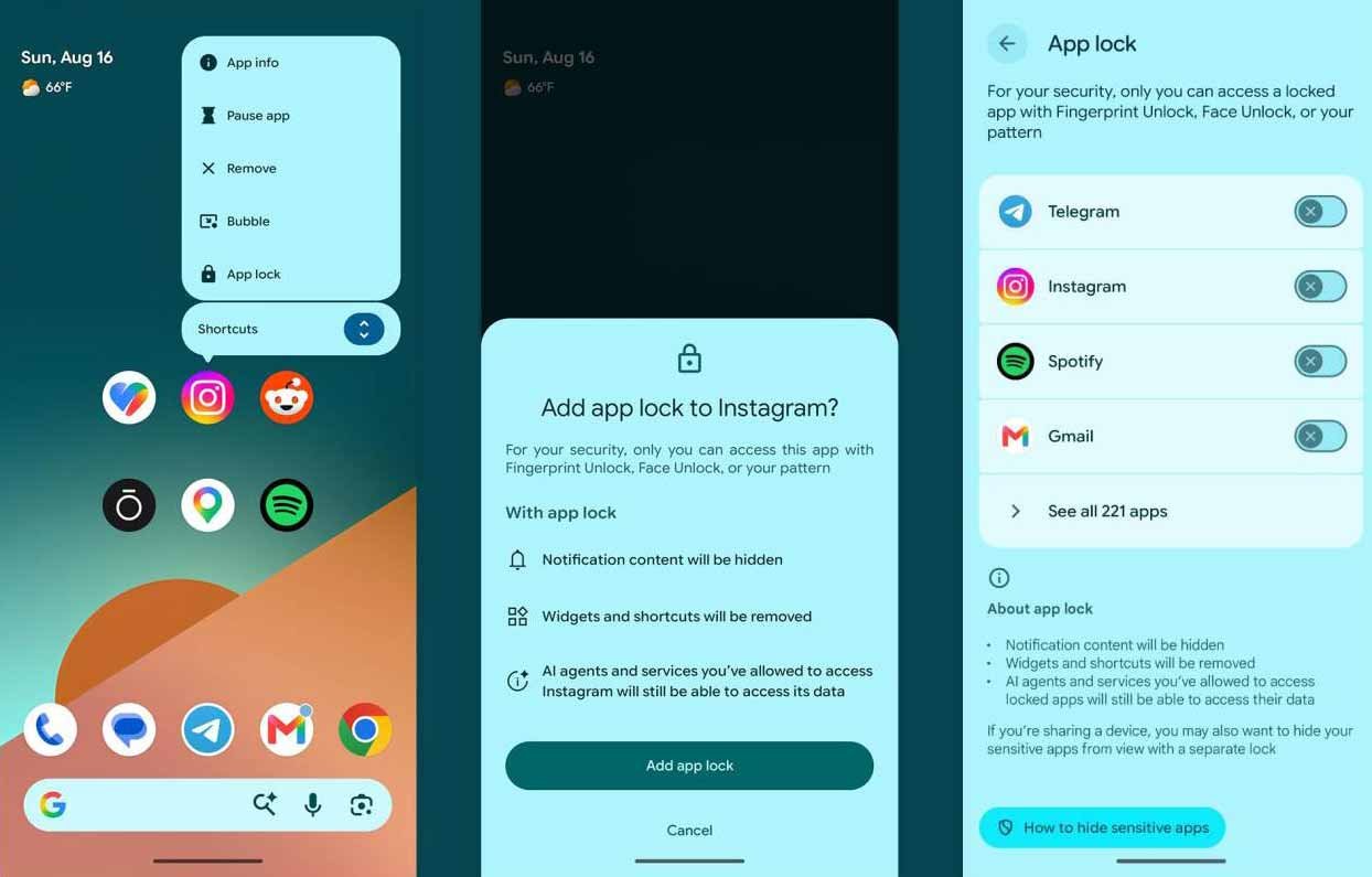 How to Enable Native App Lock in Google Pixel Screenshots