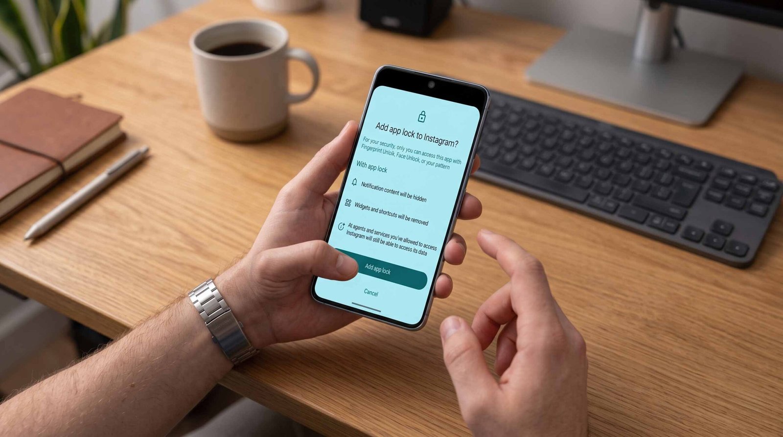 How to Enable Native App Lock in Google Pixel