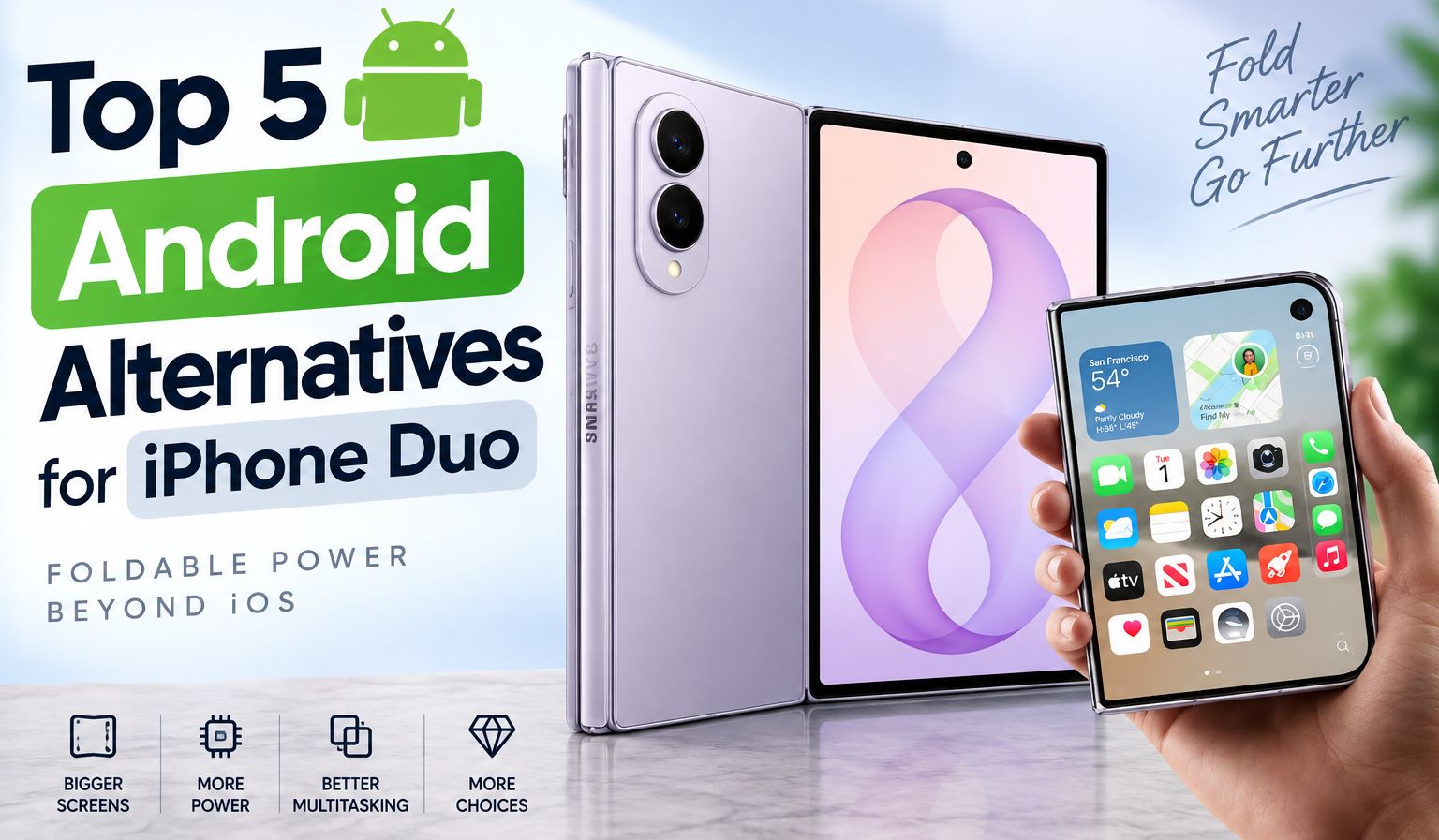 Android Alternatives for Apple iPhone Duo Android Alternatives for Apple iPhone Duo