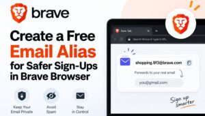 Free Email Alias for Safer Sign-Ups in Brave Browser