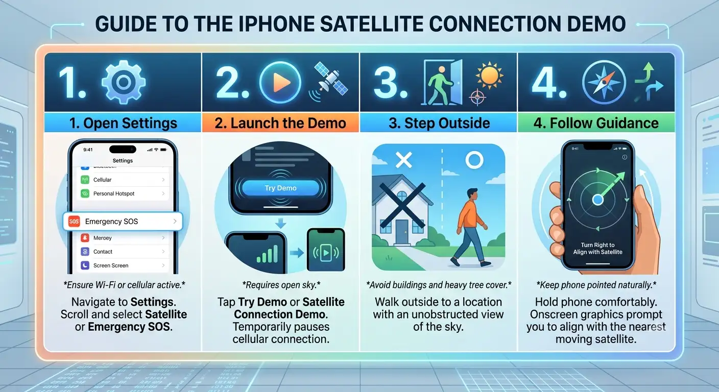 Steps to satellite service compressed Steps to satellite service compressed