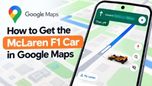 Google Maps McLaren F1 Navigation Guide