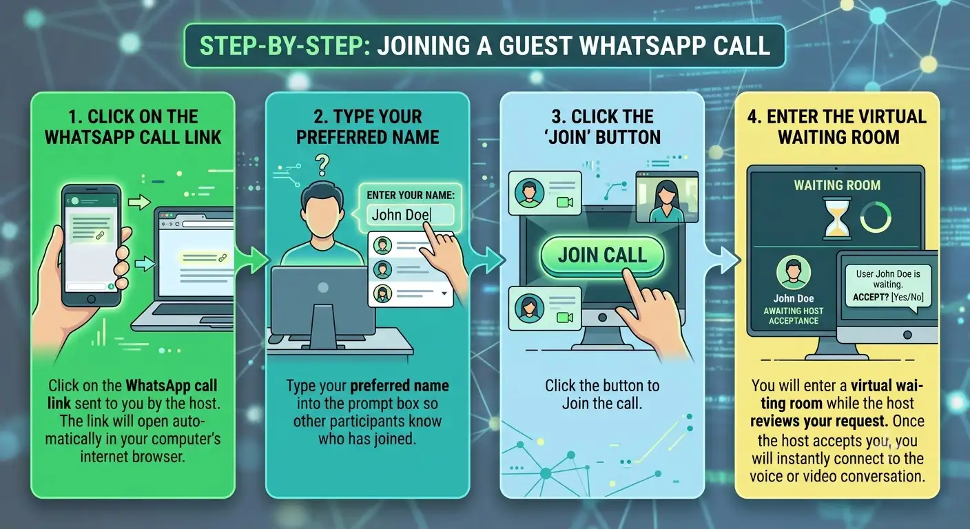 Guest calling in step compressed Guest calling in step compressed