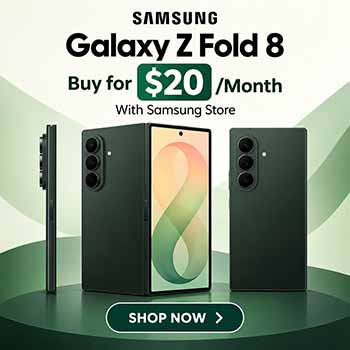 Samsung Galaxy Fold 8 only for $20/month